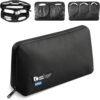1757235358_71635oV51IL._AC_SL1500_.jpg RIGHT AWAY Travel Tech Pouch,Waterproof Cord Case,Electronics Organizer Travel Case,Cable Organizer Storage Bag For Phone, Charger, Accessories(BLACK)