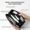 1757235360_718fyJQ4YL._AC_SL1500_.jpg RIGHT AWAY Travel Tech Pouch,Waterproof Cord Case,Electronics Organizer Travel Case,Cable Organizer Storage Bag For Phone, Charger, Accessories(BLACK)