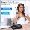 1757239538_71u8X-xfauL._AC_SL1500_.jpg 500W Pure Sine Wave Voltage Converter US to Europe, 220V to 110V Converter for European Travel, Power Converter Adapter Combo PD for CPAP Hair Straightener Cruler Shaver Toothbrush Laptop Camera Phone