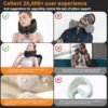 1757301249_71AbyOTV5CL._AC_SL1500_.jpg MLVOC Travel Pillow Memory Foam Neck Pillow, Adjustable Comfort Breathable Cover, Airplane Travel Set with 3D Sleep mask, Earplugs Box, for Airplane, Car, Office, Home (Full Black)