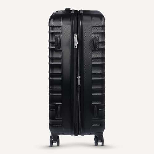 31CF7cGTcPL._AC_.jpg Amazon Basics 21" Hardside Carry-On Luggage, Hardshell Suitcase With Wheels, Expandable For Up to 25% More Space, With Scratch-Resistant Surface, Four Multi-directional Wheels, Black