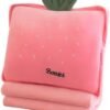 31szXiF1nLL._AC_.jpg Rikyo 15" Stuffed Fruit Travel Blanket and Pillow Set,3 in 1 Plush Stuffed Hugging Pillow with Warming Hands Pillow Blanket for Kids Gift Travel Airplane Train Bed Office Nap (Pink - Strawberry)