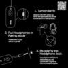 4149RP1kJLL._AC_.jpg Twelve South AirFly SE | Bluetooth Wireless Audio Transmitter Adapter for AirPods/Headphones, 20+ Hr Battery, Works with 3.5mm aux Jacks on Airplanes, TVs, Gym Equipment, and Travel
