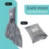 414IlW-TIqL._AC_.jpg Commollis 2-in-1 Travel Blanket & Pillow for Airplane, Car, Train - Warm Compact Flight Blanket with Luggage Strap & Backpack Clip, Machine Washable, All-Season Use