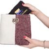415HYDvUwoL._AC_.jpg Airplane Pockets - Airplane Accessories - Plane Travel Essentials - Travel Organizer - Seat Storage Organizer - Air Travel Essentials - Seat Back Organizer - International Travel Must Have