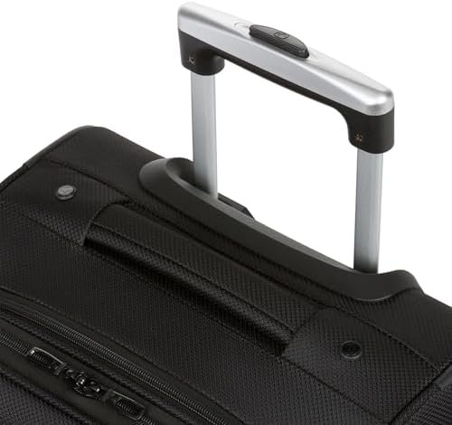 417gphX1j8L._AC_.jpg SwissGear Sion Softside Expandable Luggage, Black, Checked-Medium 25-Inch
