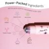 4196Bgglc1L.jpg grace & stella Under Eye Brightener Roller - Airplane Travel Essentials - Travel Size Toiletries - Retinol & Caffeine Eye Serum for Puffiness, Dark Circles, Wrinkles - Vegan Skincare (15ml / 0.51floz)
