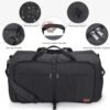 419N0yGAPkL._AC_.jpg 120L Foldable Collapsible Waterproof Travel Duffel Bag for Men and Women with Shoe Compartment