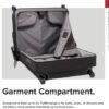 TUMI - Alpha Extended Trip 4 Wheeled Garment Bag - 4-Wheeled Clothing Bag for Hanging Suits, Dresses & Coats - With TSA Lock - Black