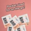 MightyGood. Wipe That Tush On-The-Go Flushable Wet Wipes - 1 Pack, 30 Wipes - Individually Wrapped Extra-Large Wipes with Aloe - Hypoallergenic & Unscented - Septic and Sewer Safe