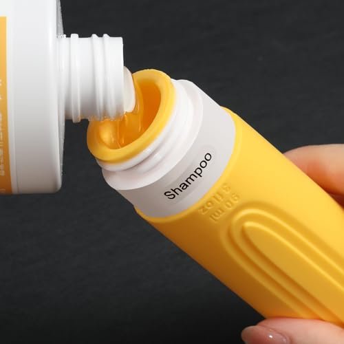 41LpHLVr3cL.jpg Travel Bottles for Toiletries, 5 Pack TSA Approved Travel Size Containers, 3oz Leak Proof Refillable Travel Accessories for Shampoo Conditioner, BPA Free Travel Bottles with Toiletry Bag