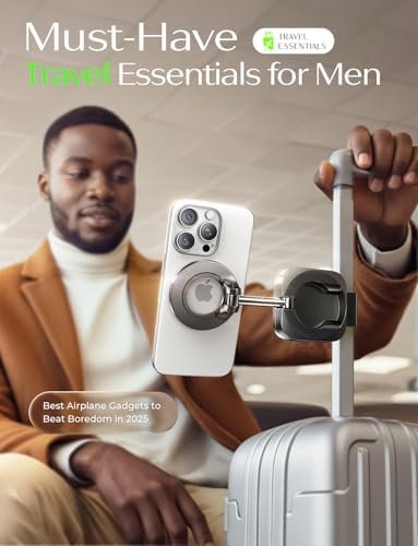 41O3TnDu5JL._AC_.jpg LISEN Airplane for iPhone Holder Stand for Desk Travel Europe Vacation Essentials Long Flight Mini Travels Essentials Kids Women for MagSafe Travel Accessories Cruise Essentials Phone Camera Mounts