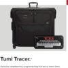 TUMI - Alpha Extended Trip 4 Wheeled Garment Bag - 4-Wheeled Clothing Bag for Hanging Suits, Dresses & Coats - With TSA Lock - Black