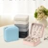41Sve4rhxL._AC_.jpg Vlando Travel Jewelry Case - Teacher Appreciation Gifts - Small Jewelry Travel Organizer Box Travel Essentials Christmas Gift for Women Girl - Pink