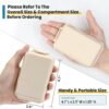 41X-eYQcQlL._AC_.jpg 3 Pack, 14 GRIDS Travel Pill Organizer Box with Labels - Travel Medicine Case Kit - Pocket Daily Pharmacy Container - Travel Medication Holder Dispenser for Fish Oil Vitamin Supplement Storage
