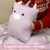 41Z8cbYgJIL._AC_.jpg 3-in-1 Kids Travel Blanket and Pillow Set, Snuggle Pillow with Hand Warmer, 40x60 inches Unicorn Blanket for Girls Compact, Perfect for Travel, Camping, Home and Office