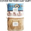 41gs40oWNYL._AC_.jpg CARSTENS, INC. Travel Blanket, Premium Compact 2-in-1 Airplane Blanket/Pillow, Cactus Stripe