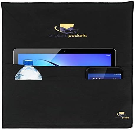 41hmV5Bp0zL._AC_.jpg Airplane Pockets - Airplane Accessories - Plane Travel Essentials - Travel Organizer - Seat Storage Organizer - Air Travel Essentials - Seat Back Organizer - International Travel Must Have