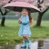 BAODINI Travel Mini Umbrella for Purse With Case Small Compact UV Sun Protection Sun Lightweight Tiny Pocket Umbrella for Women Girls and Men