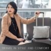41m9zIQDmOL._AC_.jpg Travel Pillow and Blanket Set - 4-in-1 Ultimate Travel Kit with Memory Foam Pillow, Travel Blanket, Sleep Mask, and Earplugs-Ultimate Comfort and Coziness for Your Journeys - Grey