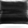 Lewis N. Clark Ultimate Comfort Set + Portable Travel Kit for Airplane, Includes Inflatable Pillow + Zippered Carrying Case, Cozy Fleece Blanket, Eye Mask for Sleeping & Foam Ear Plugs, Black