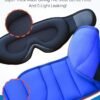 41wAPJxdLXL._AC_.jpg Travel Pillows for Airplanes, Airplane Pillow for Long Flight, Airplane Head Strap with Eye Mask for Sleep, Travel Neck Pillow for Car Road Trip, 360° Support Headrest, Stop Bobblehead, Black