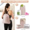 41wglDXyP2L._AC_.jpg 10 Set/8 Set Packing Cubes for Travel, Gifts for Women Mom,Anti-Tearing Suitcase Organizer for Luggage with Shoe & Hanging Toiletry Bag,OlarHike Vacation Essentials & Accessories for Cruise Ship,Cream