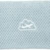 BEDELITE Travel Blanket with Bag, Ultra-Soft Jacquard Fleece Blanket with Luggage Sleeve & Backpack Clip, Airplane Blanket Travel Essentials, Blue