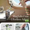 41yARtAtL._AC_.jpg LISEN Airplane for iPhone Holder Stand for Desk Travel Europe Vacation Essentials Long Flight Mini Travels Essentials Kids Women for MagSafe Travel Accessories Cruise Essentials Phone Camera Mounts