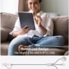 41ycU5oXXXL._AC_.jpg Temdan for Travel Essentials,3 in 2 USB C Cable for Apple Watch Charger/iPhone 16 Charger/Lightning,Multi Charging Cable Cord,Vacation Camping Essentials,Portable Designed for iWatch &iPhone 16-12-4FT