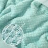 518WFPmHUL._AC_.jpg Travel Pillow and Blanket Set Neck Pillow Airplane Memory Foam for Traveling Compact with Bag Blue Green