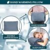 519zQLMIFGL._AC_.jpg PAVILIA Travel Blanket Pillow, Soft Airplane Blanket 2-IN-1 Combo Set, Plane Blanket Compact Packable, Flight Essentials Car Pillow, Travelers Gift Accessories Luggage Backpack Strap, 60x43 Slate Blue