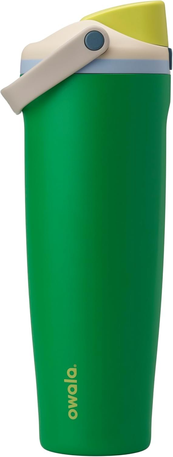 51AF6zN2DAL._AC_SL1500_.jpg Owala FreeSip Sway Insulated Stainless Steel Water Bottle with Two-Way Spout, Built-In Straw and Bucket Handle, Made for Travel, School, and Sports, 40oz, BPA Free, Leak Proof, Putting Green