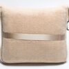 51FCdGB0I4L._AC_.jpg BlueHills Premium Soft Travel Blanket Pillow Airplane Blanket Packed in Soft Bag Pillowcase with Hand Luggage Belt Backpack Clip Compact Pack Large Portable Flight Throw Beige T005