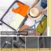 51FaDT1M8LL._AC_.jpg LARVENDER Luggage Sets 3 Piece with Duffel Bag Hardside PP Carry On Suitcase with 360° Spinner Wheels TSA Lock Luggage Sets for Women, Lavender