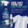 51FtJp8ZlFL._AC_.jpg Downy Wrinkle Releaser Spray All In One Wrinkle Release Spray Travel Size, Odor Eliminator, Static Remover Fabric Refresher & Ironing Aid for Clothes 3 Fl Oz (Pack of 2), Crisp Linen Scent