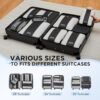 51GHPAWOVCL._AC_.jpg 10 Set Compression Packing Cubes for Travel Essentials,Compressible Expandable Packing Cubes for Suitcase,OlarHike Luggage Organizer Bags for Travel,Handy Helper for Organizing Clothes(Black)