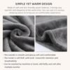 51GpnZdp6OL._AC_.jpg Melissa Large Travel Blanket and Inflatable Pillow Set - 69“ x 43.3” – Soft Blanket with Carry Bag – Lightweight, Compact & Washable for Backpacking, Hiking, Car, Airplane, Office, Camping (Gray)