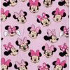 Jay Franco Disney Minnie Mouse Travel Set - 3 Piece Kids Travel Set Includes Blanket, Pillow, & Plush