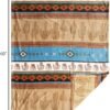 51WJ5yO0VzL._AC_.jpg CARSTENS, INC. Travel Blanket, Premium Compact 2-in-1 Airplane Blanket/Pillow, Cactus Stripe