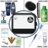 51WUIdYBP5L.jpg Convenience Kits International Men’s Super Deluxe, 16-Piece Kit with Travel Size TSA Compliant Essentials in Reusable Zippered Toiletry Bag