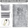 51WtNNq0xML._AC_.jpg 2-in-1 Travel Blanket Pillow Airplane Set - Small Travel Blanket and Pillow Set Airplane Compact for Kids - Glow in The Dark Space Star Blanket Birthday Gifts for Kids Boys Girls 40x60 Inches
