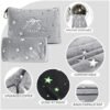 51cRzgDui3L._AC_.jpg 2-in-1 Travel Blanket Pillow Airplane Set - Small Travel Blanket and Pillow Set Airplane Compact for Kids - Glow in The Dark Space Star Blanket Birthday Gifts for Kids Boys Girls 40x60 Inches