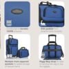 51lXoxy28yL._AC_.jpg U.S. Traveler Rio Softside Expandable Carry-on Rolling Luggage, Royal Blue, 2 Wheel Set