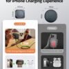 61XLL6c1yL._AC_SL1500_.jpg LISEN for MagSafe Charger Stand for iPhone Magnetic Apple Watch Airpods Charging, Minimalist Travel for iPhone Wireless Charger Magnetic MagSafe Accessories Apple 16 Pro Max iwatch Airpods Black