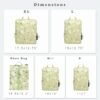 BAGAIL 4 Set/6 Set Ultralight Compression Packing Cubes Packing Organizer for Travel Accessories Luggage Suitcase Backpack
