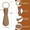 61DHBw9RE1L._AC_SL1500_.jpg Magnetic Hat Clip for Travel on Bag, 2Pcs Brown Silicone Hat Clip Magnet Hat Holder Hat Hook for Bag Tote Luggage, Beach Straw Hat Carry Clip, Vacation Traveling Essentials Accessory