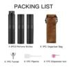 61JDn-PVWFL._SL1500_.jpg LISAPACK 8ML Atomizer Perfume Spray Bottle for Travel (3 PCS) Empty Cologne Dispenser, Portable Sprayer (Black)