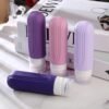61KDyOryw9L._AC_SL1500_.jpg Travel Bottles for Toiletries, Tsa Approved 3oz Travel Size Containers BPA Free Leak Proof Refillable Liquid Silicone Squeezable Travel Accessories for Shampoo Conditioner Lotion (4 Pack)