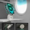 iOttie Treker Travel Essentials Magnetic Airplane Phone Holder with 360° Rotation Swivel Head and Magnetic Ring Adapter for Universal Compatibility with MagSafe, Qi2, iPhone, and Android Smartphones.